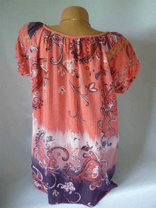 V Neck  Decorative Lace  Patchwork Print Blouses