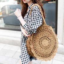 Load image into Gallery viewer, 2019 Must Have Flower Round Shoulder Bag