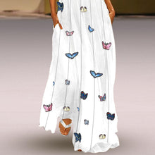 Load image into Gallery viewer, Butterfly Printed Casual Maxi Dress