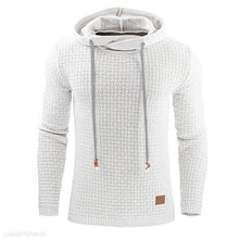 Load image into Gallery viewer, Fashion Plain Jacquard Weave Hoodie