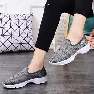 Flat  Cotton  Round Toe  Casual Sneakers