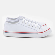 Load image into Gallery viewer, Plain  Flat  Criss Cross  Round Toe  Casual Sneakers