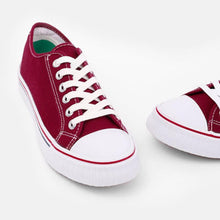 Load image into Gallery viewer, Plain  Flat  Criss Cross  Round Toe  Casual Sneakers