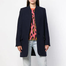 Load image into Gallery viewer, Solid Color Stand-Up Collar Pocket Coat