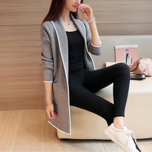 Load image into Gallery viewer, Pure Color Fashion Lapel With Loose Long Sleeve Coat