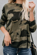 Load image into Gallery viewer, Round Neck Camouflage T-Shirts