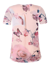 Load image into Gallery viewer, V Neck  Loose Fitting  Print Blouses