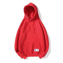 Load image into Gallery viewer, Fashion Street Solid Color Loose Hoodie