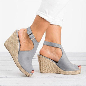 Fashion Wedge Heel Toe Sandals