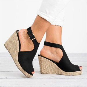 Fashion Wedge Heel Toe Sandals