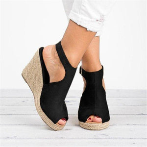 Fashion Wedge Heel Toe Sandals