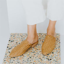 Load image into Gallery viewer, Fashion Vintage   Woven Flat Slippers