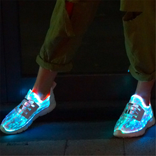 Load image into Gallery viewer, Men&#39;s Led Light   Charging Color Sneakers