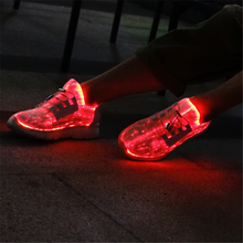 Load image into Gallery viewer, Men&#39;s Led Light   Charging Color Sneakers