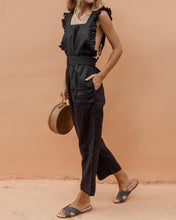 Load image into Gallery viewer, Ruffled Backless Sexy Linen Jumpsuit