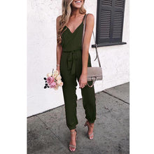 Load image into Gallery viewer, Pure Color Suspenders   Casual Jumpsuits