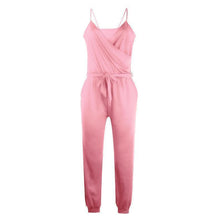 Load image into Gallery viewer, Pure Color Suspenders   Casual Jumpsuits