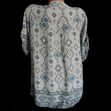 Load image into Gallery viewer, Loose Geometric Printed Fitting Blouses