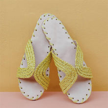 Load image into Gallery viewer, Fashion Versatile Woven Flat Slippers Sandals