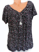 Load image into Gallery viewer, V Neck  Loose Floral Printed Blouse