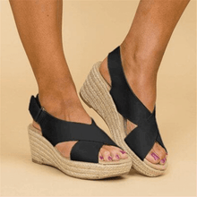 Load image into Gallery viewer, Fashion Versatile Platform Wedge Sandals