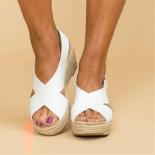 Load image into Gallery viewer, Fashion Versatile Platform Wedge Sandals