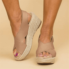 Load image into Gallery viewer, Fashion Versatile Platform Wedge Sandals