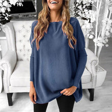 Load image into Gallery viewer, Maternity Casual Pure Color Long Sleeve Sweater