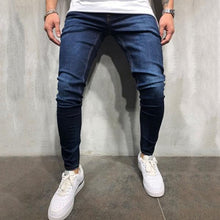 Load image into Gallery viewer, Casual Men&#39;s Pure Color Medium-Waist Pencil Pants.