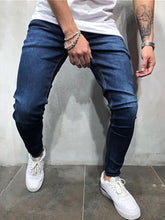 Load image into Gallery viewer, Casual Men&#39;s Pure Color Medium-Waist Pencil Pants.