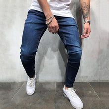 Load image into Gallery viewer, Casual Men&#39;s Pure Color Medium-Waist Pencil Pants.