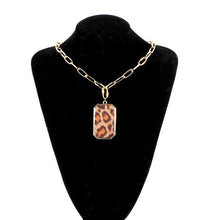 Load image into Gallery viewer, European And American Simple Fashion Alloy Leopard Necklace