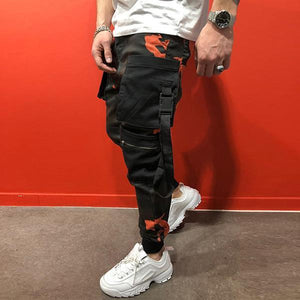 Sports Slim Fit Camouflage Printed Pants