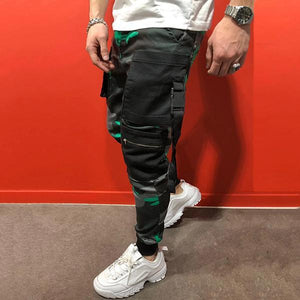 Sports Slim Fit Camouflage Printed Pants