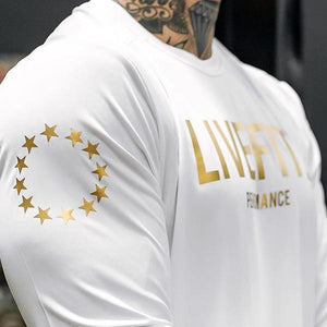 Men's Long-Sleeved Sports T-Shirts