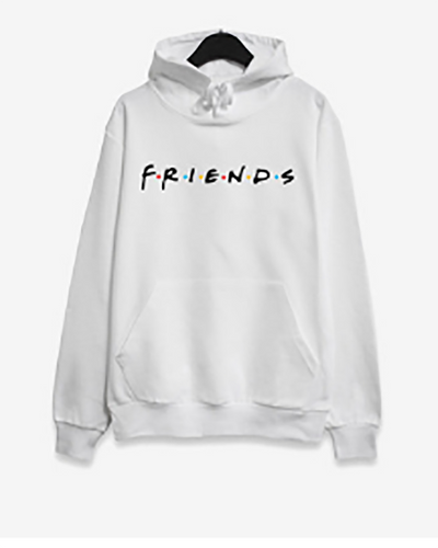 Fashion Letter Print Long Sleeve Hooded Sweatshirts