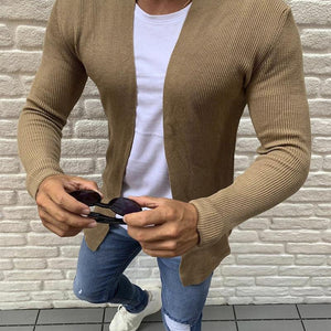 Fashion Casual Cardigan Long Sleeve Sweater