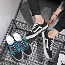 Load image into Gallery viewer, Men&#39;s Fashion Color Matching Breathable Canvas Flats