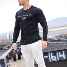 Load image into Gallery viewer, Men&#39;s Sports Elastic Long Sleeve T-Shirt