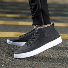 Load image into Gallery viewer, Casual Lace-Up High-Top Canvas Shoes Sneakers