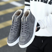 Load image into Gallery viewer, Casual Lace-Up High-Top Canvas Shoes Sneakers