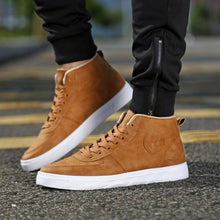 Load image into Gallery viewer, Casual Lace-Up High-Top Canvas Shoes Sneakers