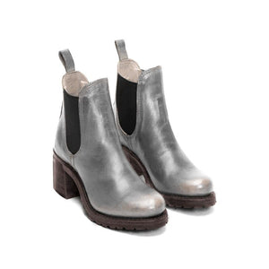 Stylish Leather High Heel Women Boots