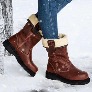 Fashion Comfortable Women Low Heel Boots