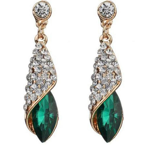 Glass Shinning Women Earrings