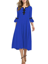 Load image into Gallery viewer, Sweet Heart  Color Block Maxi Dress