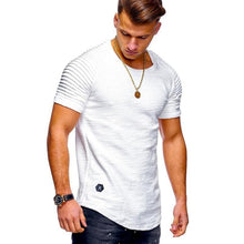 Load image into Gallery viewer, Fashion Trend Drape Pure Color T-Shirt