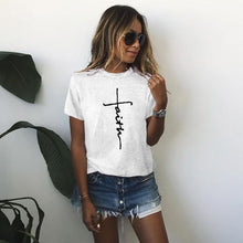 Load image into Gallery viewer, Casual Round Neck Printed Colour Short Sleeve T-Shirt