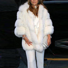 Load image into Gallery viewer, Fashion Faux Fur Long Sleeve Coats