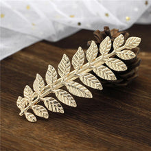 Load image into Gallery viewer, Metal Leaf Hairpin Clip